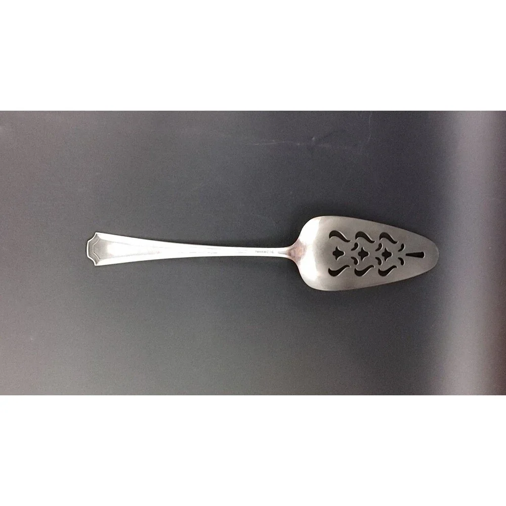 Vintage NSC EPNS National Silver Co Cake Pie Server 10” Silver Plate Wedding